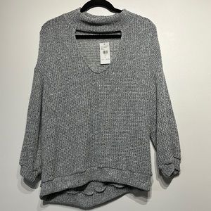 Fashion Nova Cut-Out Turtleneck